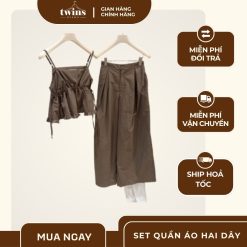 set quần áo hai dây