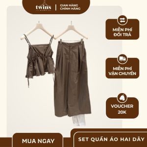 Set quần áo hai dây