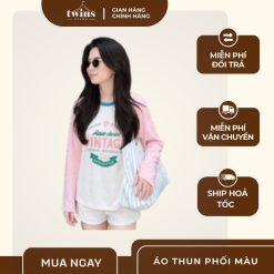 Áo Thun Phối Màu