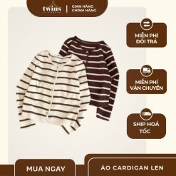 Áo Cardigan Len