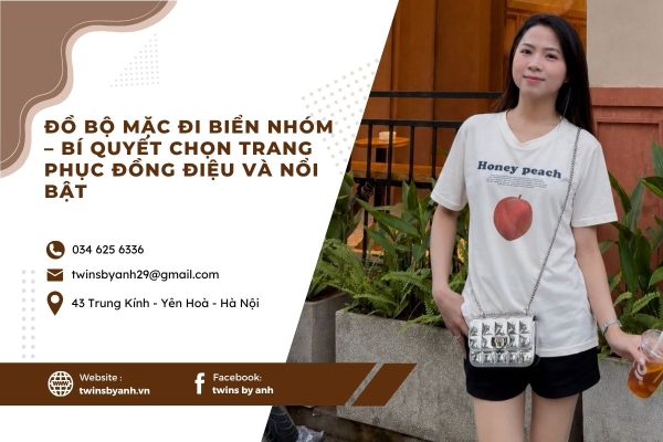 Đồ bộ mặc đi biển nhóm